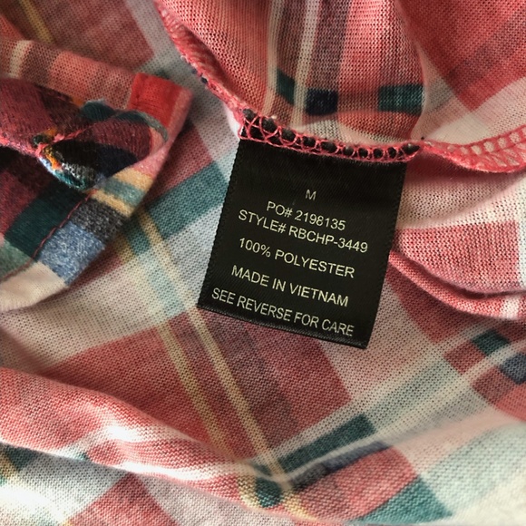 R n B plaid button up - Picture 6 of 9